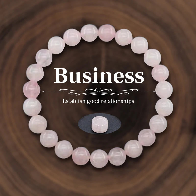 Natural Stone Beads Bracelet for Women Men Amethysts Crystal Quartzs Agate Tiger Eye Elastic Bangles Reiki Healling Jewelry Gift