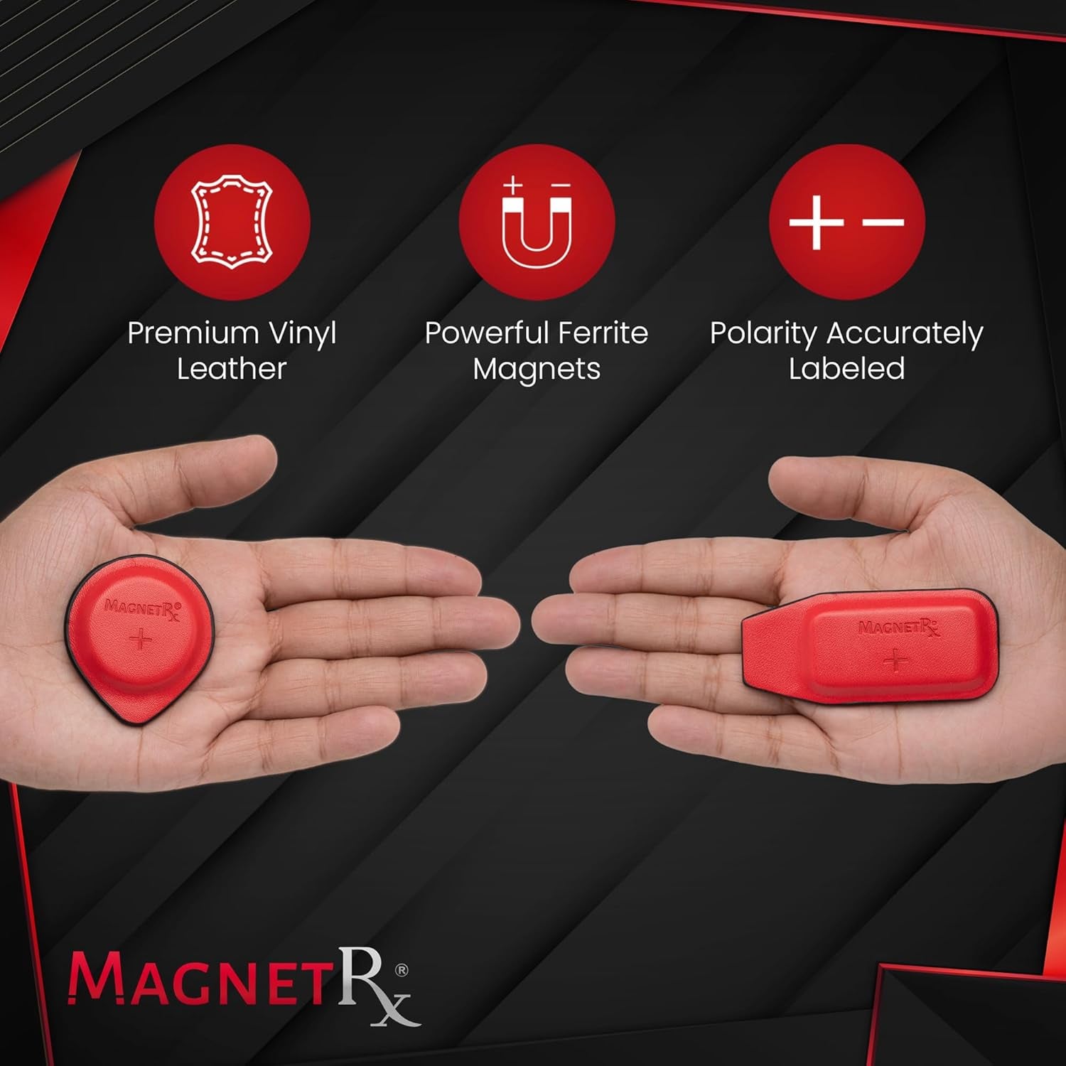 ® Biomagnetic Magnets Kit – Imanes Para Biomagnetismo Médico – Dr Goiz Magnets for Biomagnetism Bio Magnet Pair – round & Rectangular 2500 Gauss Magnet (16 Small Mixed Unit)