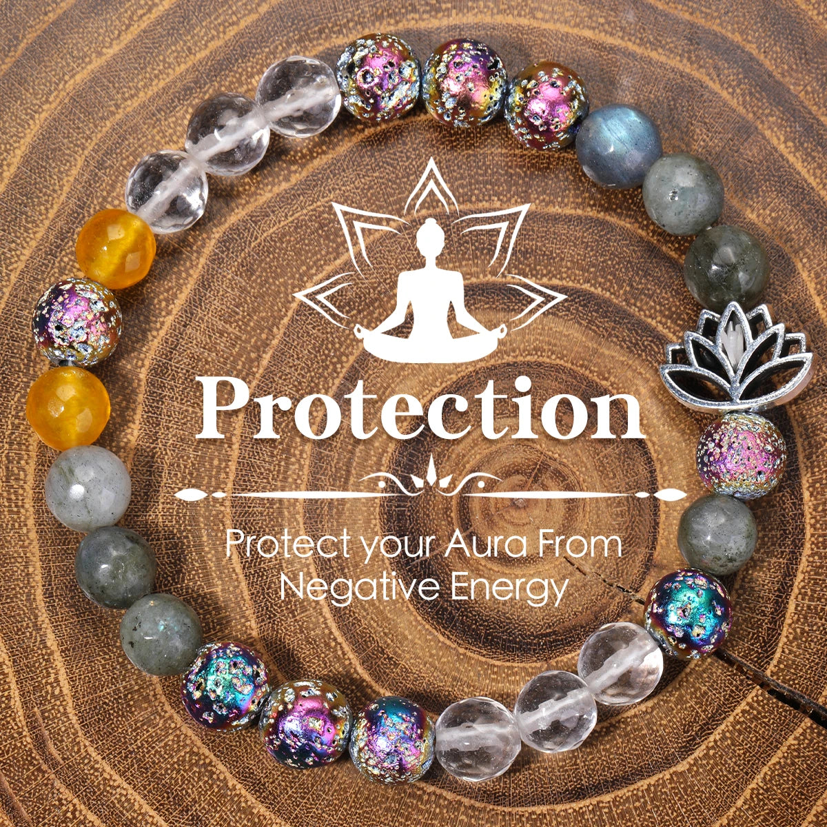 Natural Stone Bracelet for Women Men Attract Good Luck Money Protection Health Crystal Citrine Tiger'S Eye Bracelet Wholesale