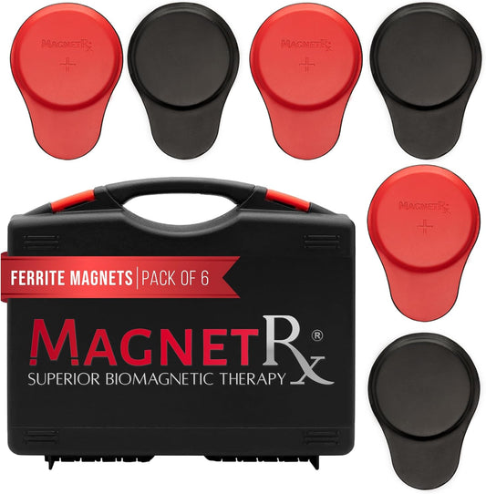 ® Biomagnetic Magnets Kit – Imanes Para Biomagnetismo Médico – Dr Goiz Magnets for Biomagnetism Bio Magnet Pair – 5200 Gauss Large round Magnet (6 Units)