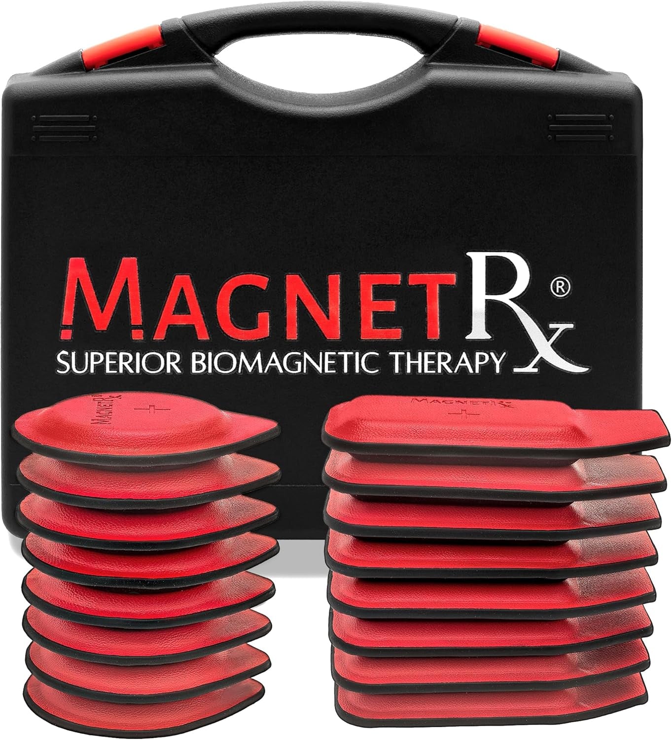 ® Biomagnetic Magnets Kit – Imanes Para Biomagnetismo Médico – Dr Goiz Magnets for Biomagnetism Bio Magnet Pair – round & Rectangular 2500 Gauss Magnet (16 Small Mixed Unit)
