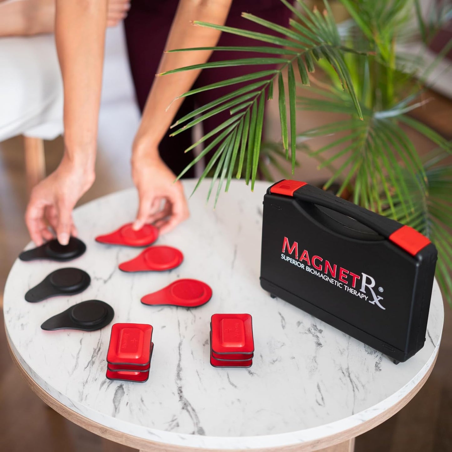 ® Biomagnetic Magnets Kit – Imanes Para Biomagnetismo Médico – Dr Goiz Magnets for Biomagnetism Bio Magnet Pair – round & Rectangular 3600 Gauss Magnet (12 Units)