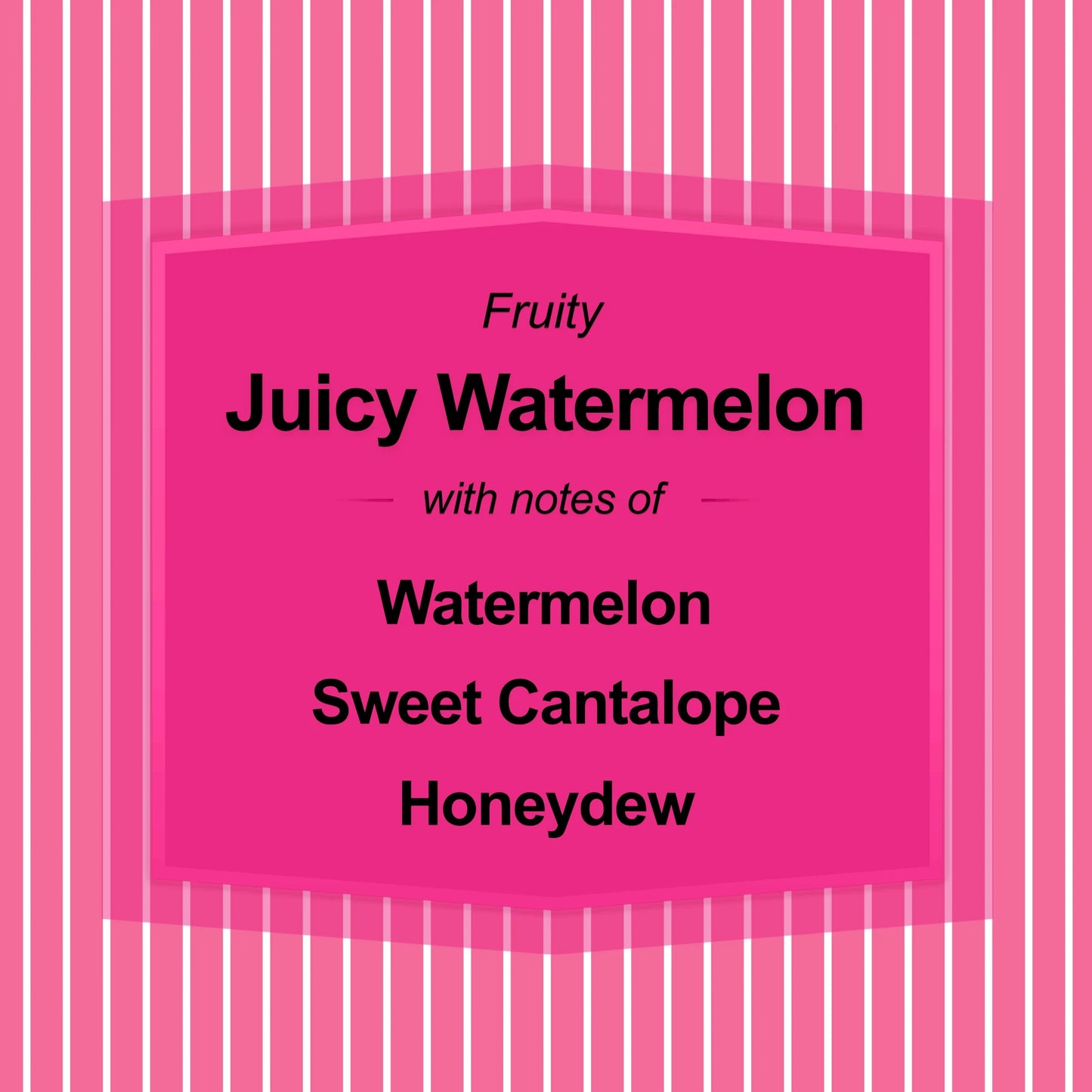3-Wick Textured Wrapped Juicy Watermelon Scented Candle, 14 Oz