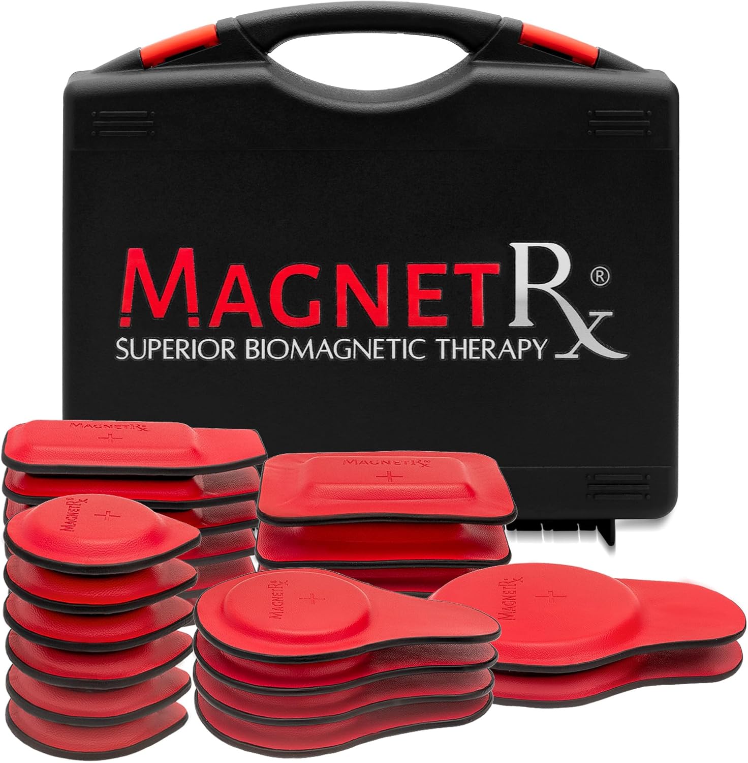 ® Biomagnetic Therapy Magnets Kit – Imanes Para Biomagnetismo Médico – Dr Goiz Bio Magnet Pair for Biomagnetism Magnets Therapy – Assorted round & Rectangular 2500-5200 Gauss (22 Mixed Units)