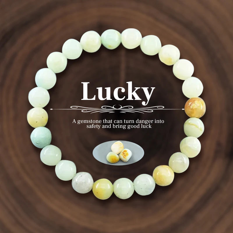 Natural Stone Beads Bracelet for Women Men Amethysts Crystal Quartzs Agate Tiger Eye Elastic Bangles Reiki Healling Jewelry Gift