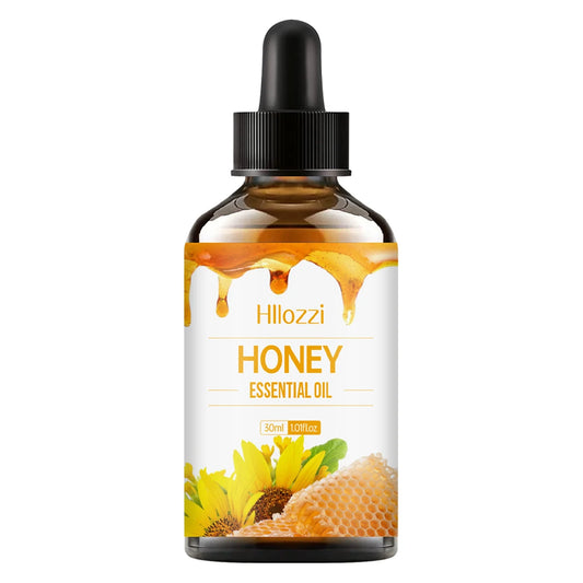 30Ml Honey Essential Oil Skin Care and Hair Care Massage Essential Oil Base Oil Aromatherapy Essential Oil Suitable for All Skin